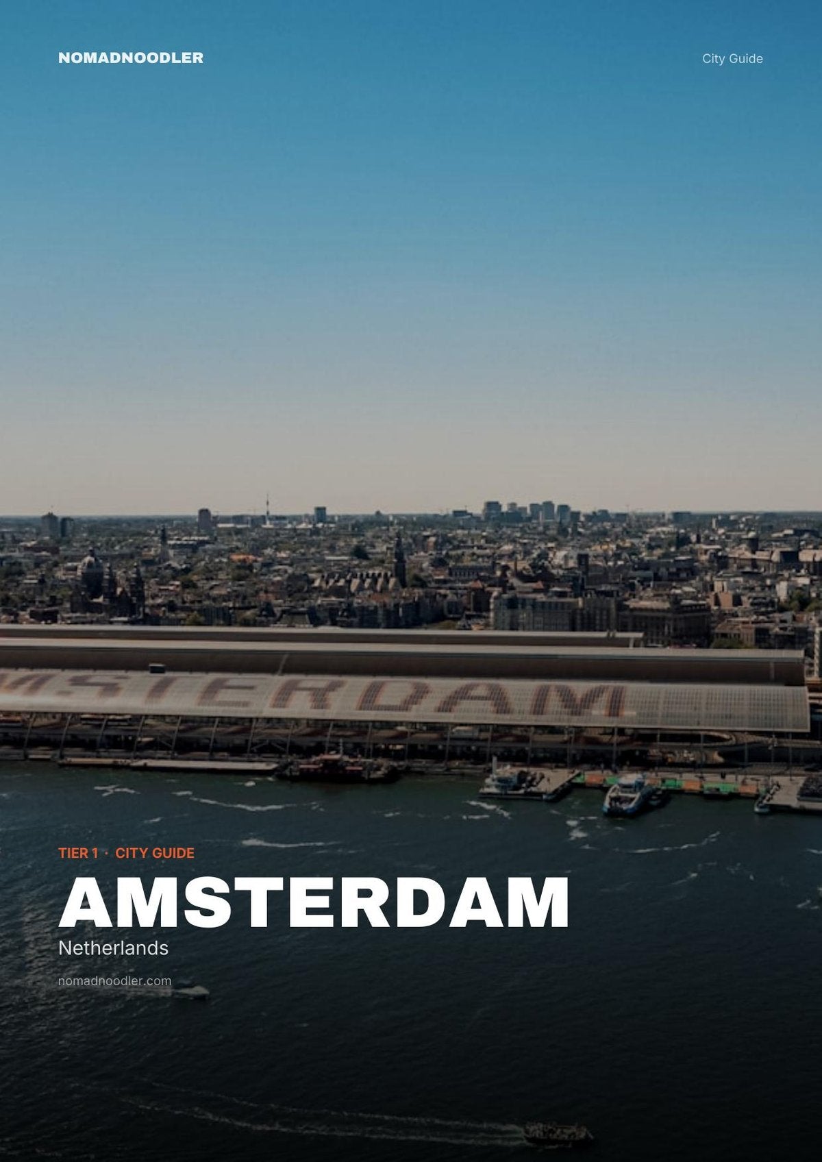 Amsterdam City Guide cover