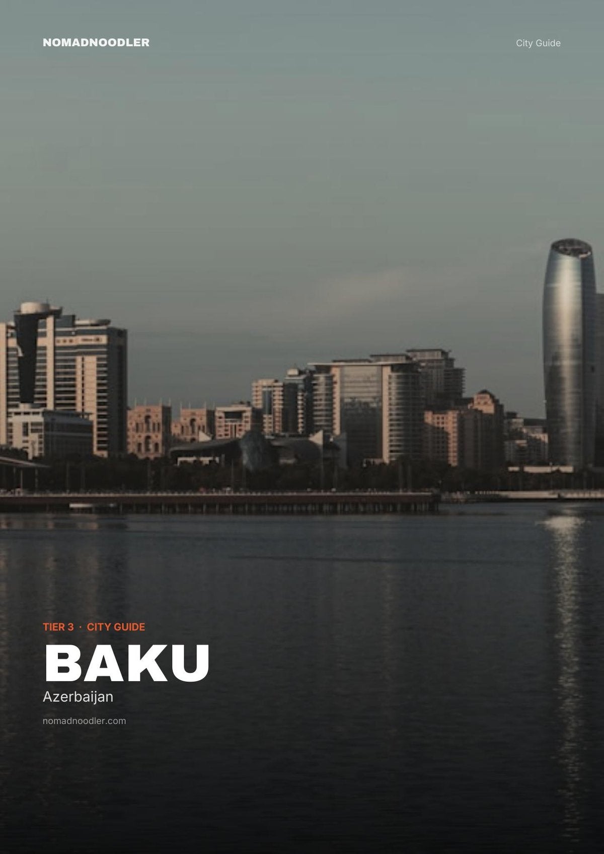 Baku City Guide cover