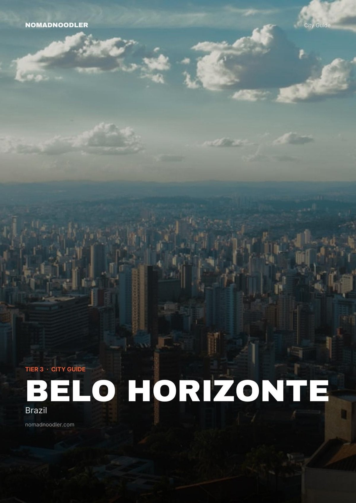 Belo Horizonte City Guide cover