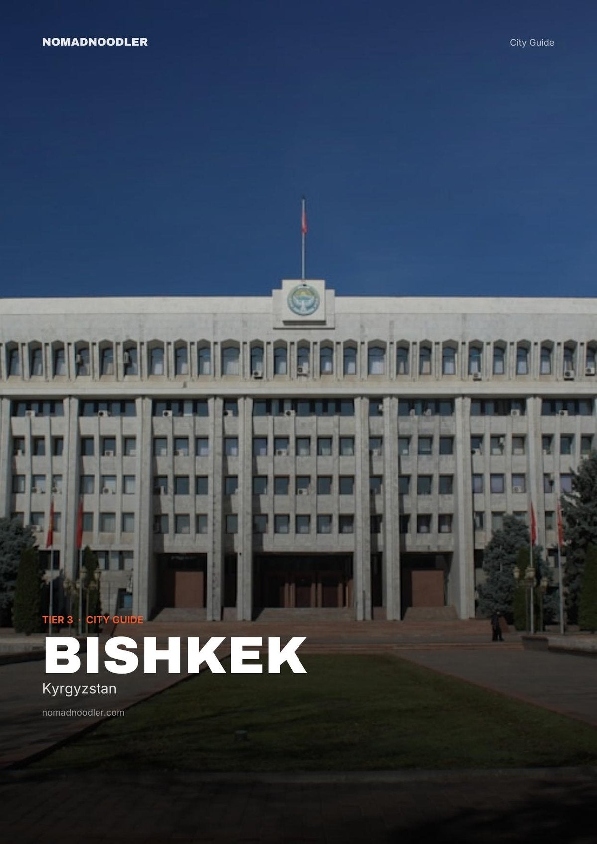Bishkek City Guide cover