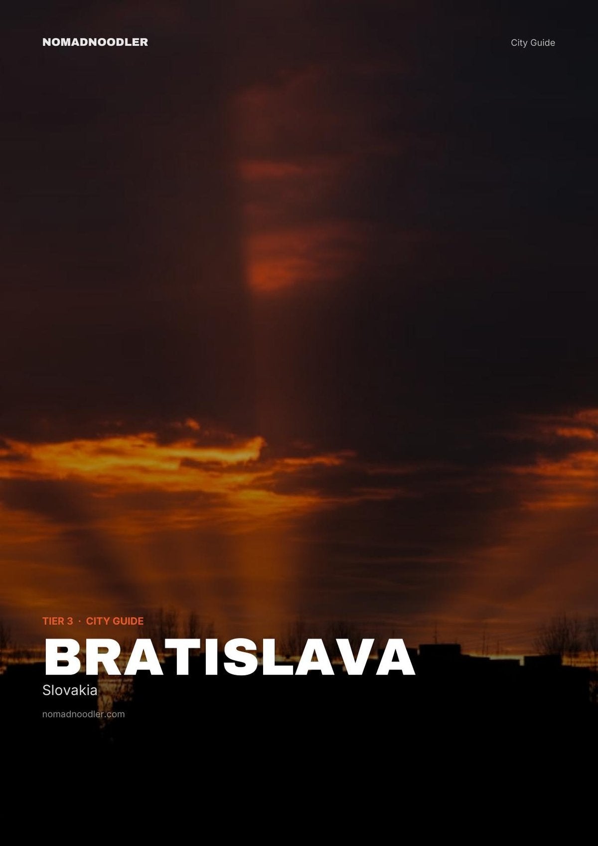 Bratislava City Guide cover
