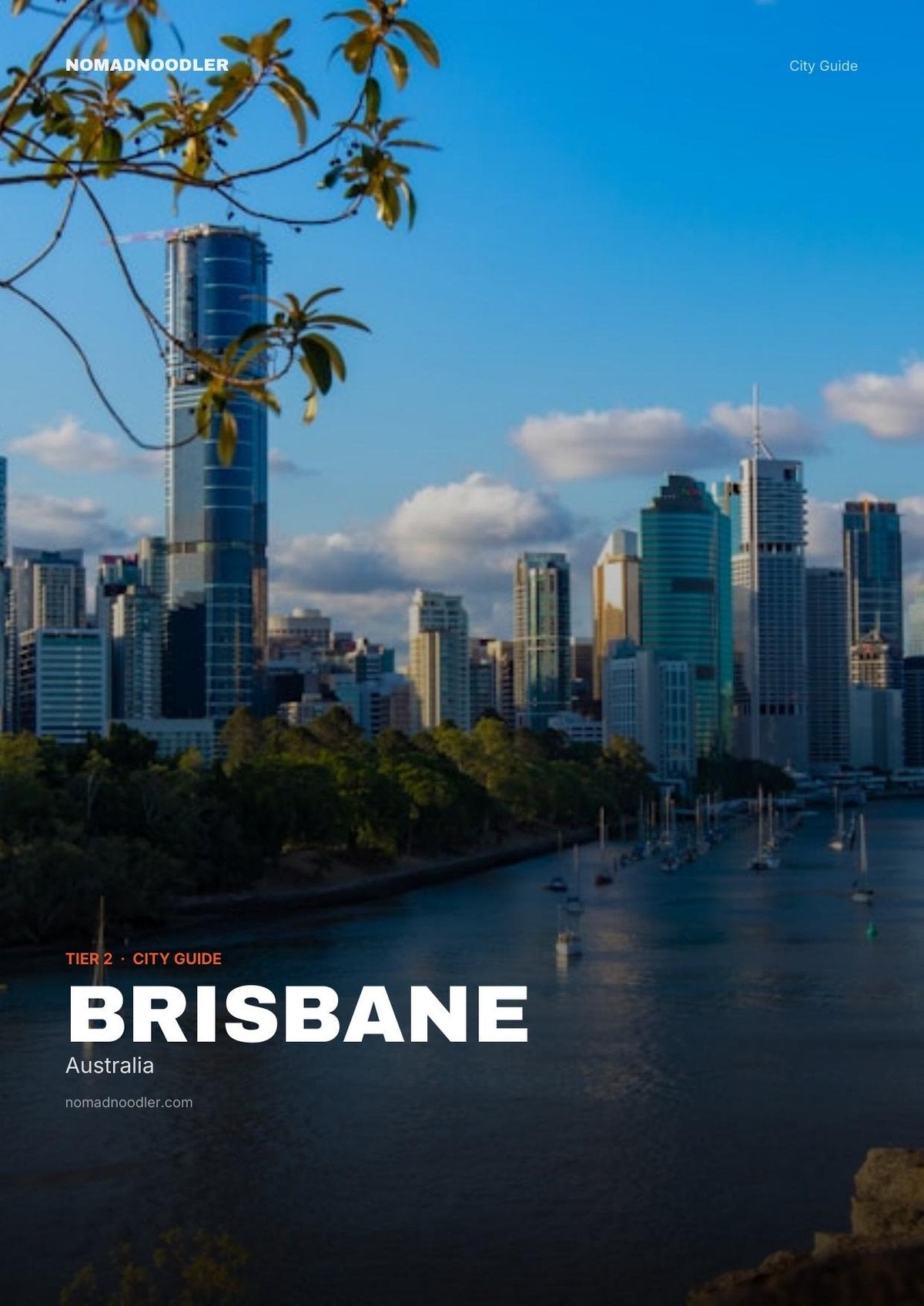 Brisbane City Guide cover