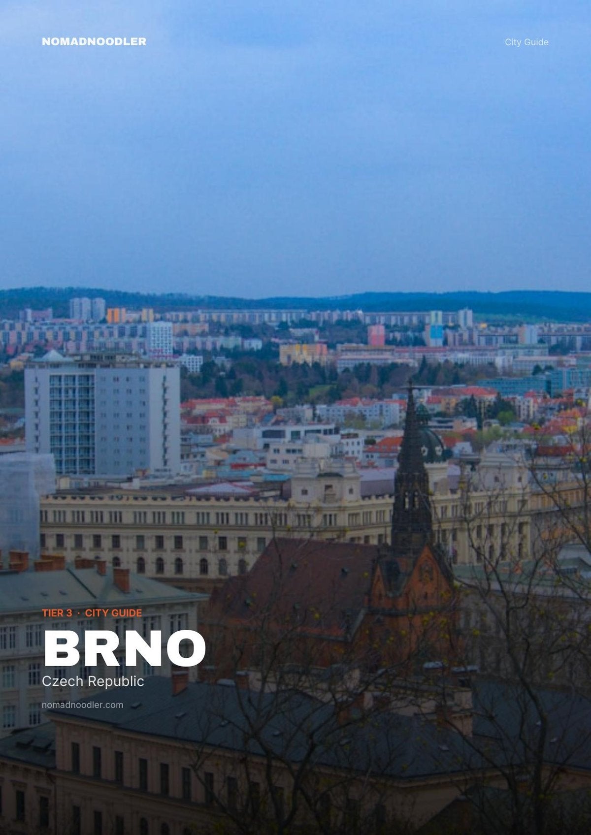 Brno City Guide cover