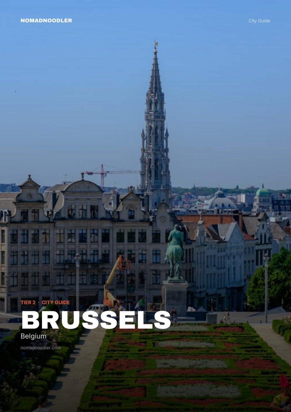 Brussels City Guide cover