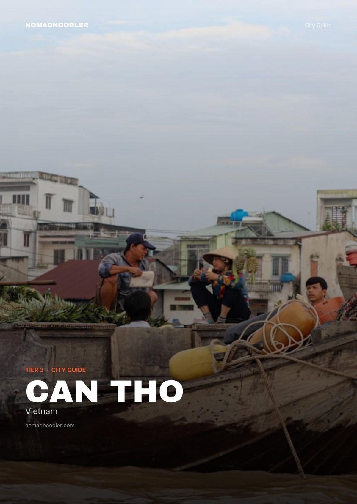 Can Tho City Guide cover