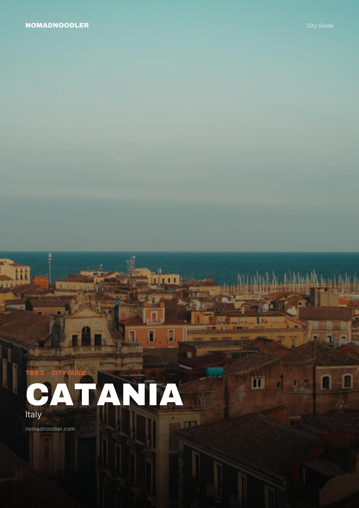 Catania City Guide cover