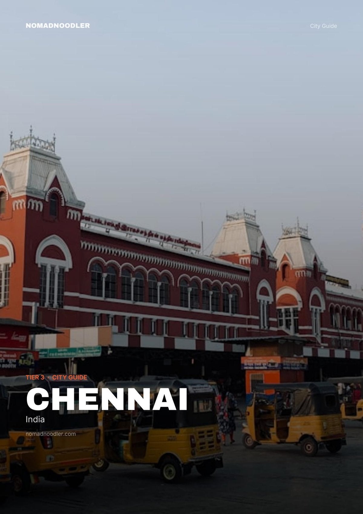Chennai City Guide cover