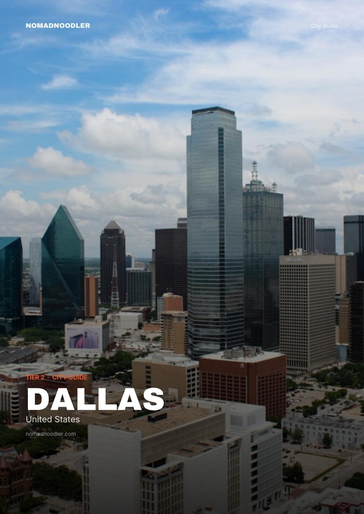 Dallas City Guide cover