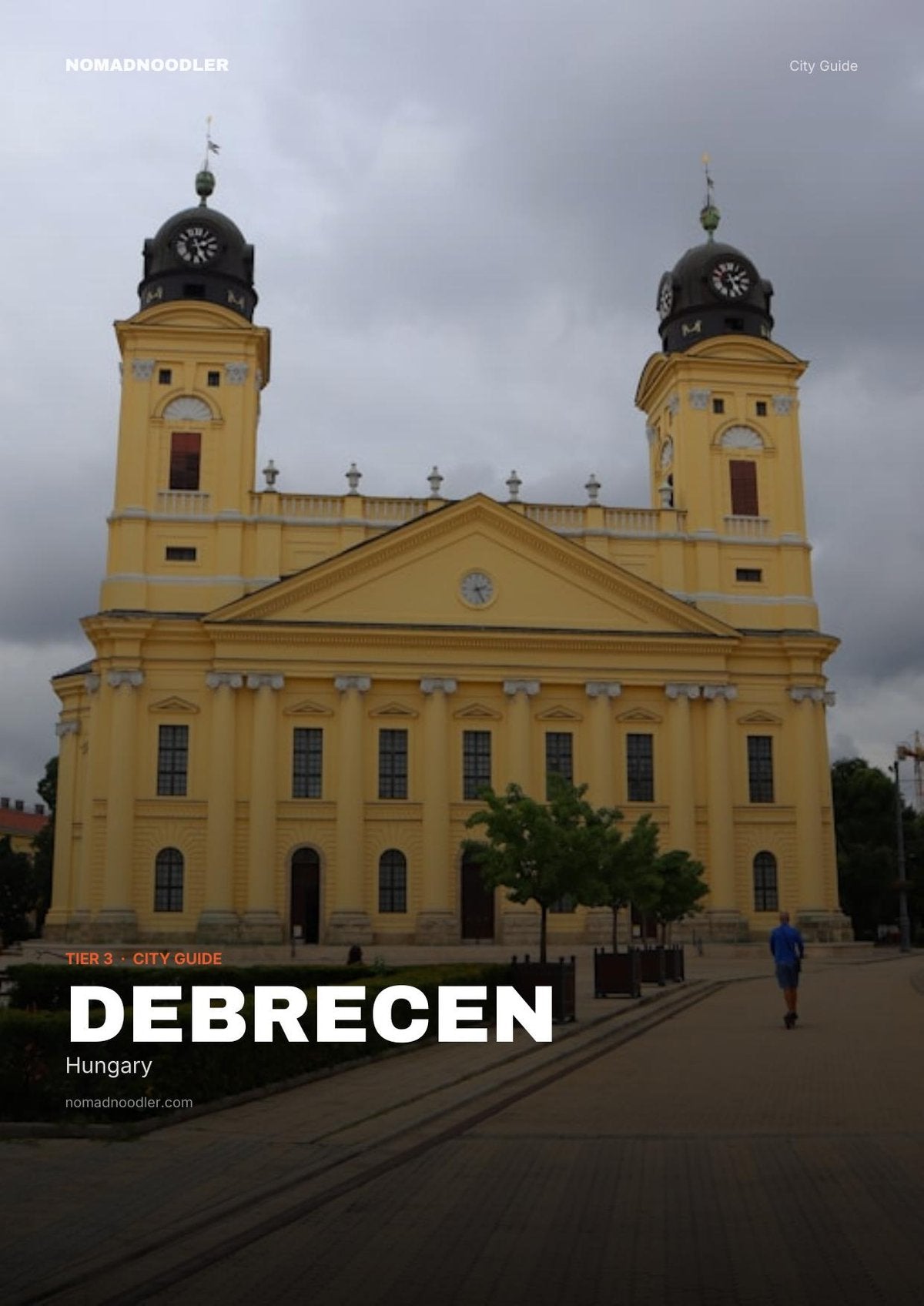 Debrecen City Guide cover