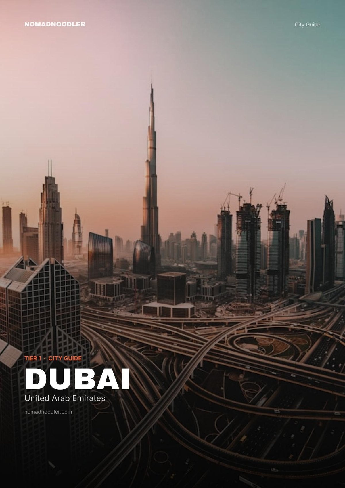 Dubai City Guide cover