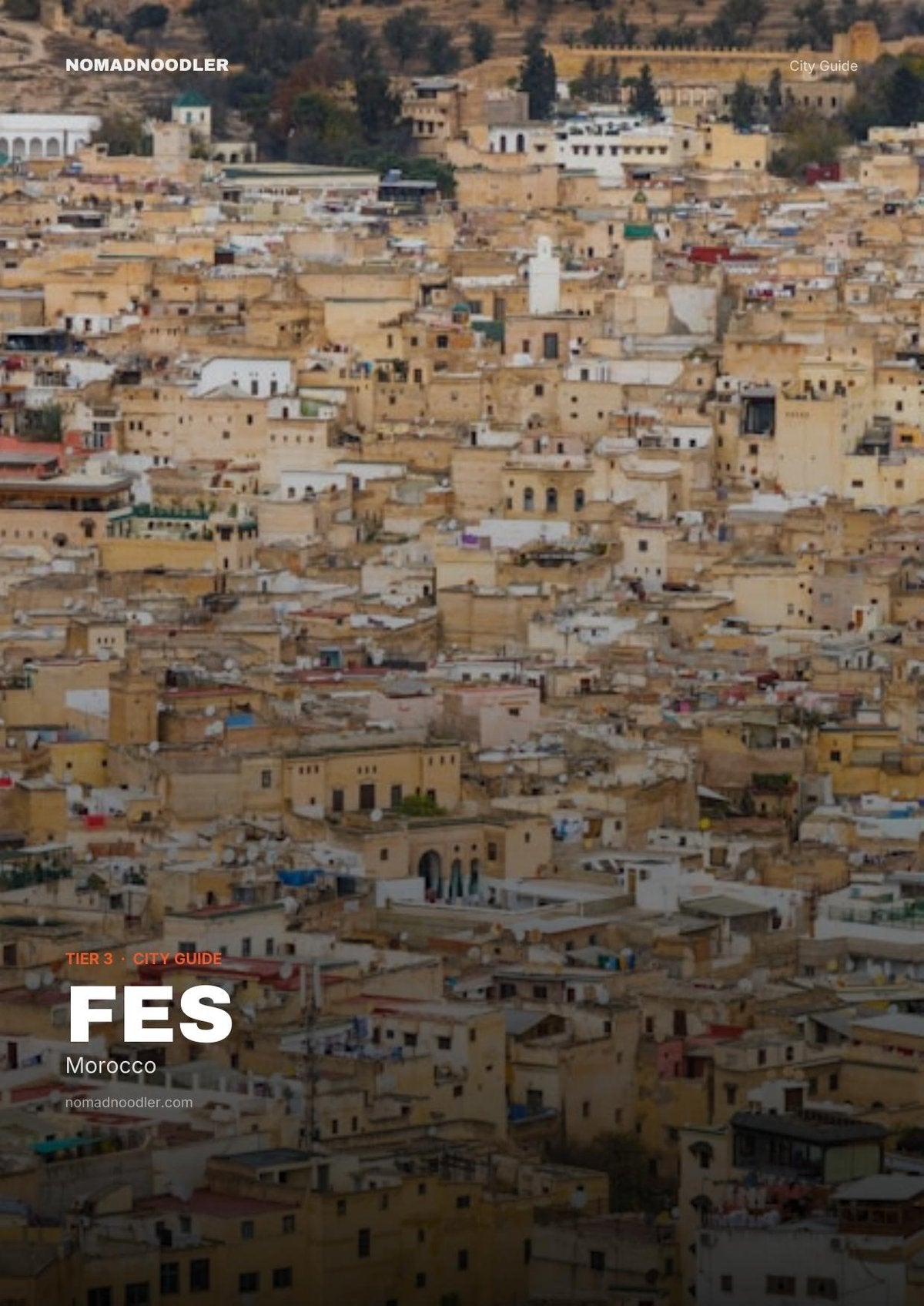 Fes City Guide cover