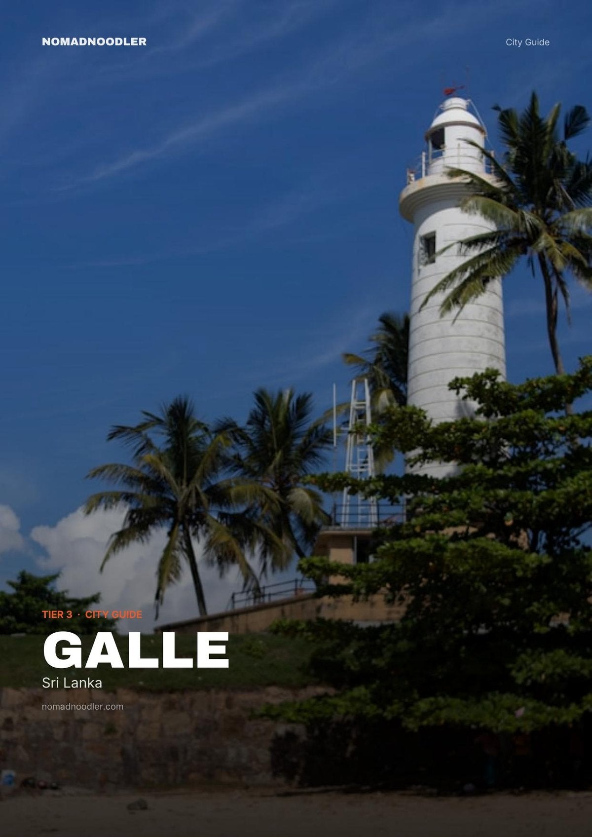 Galle City Guide cover