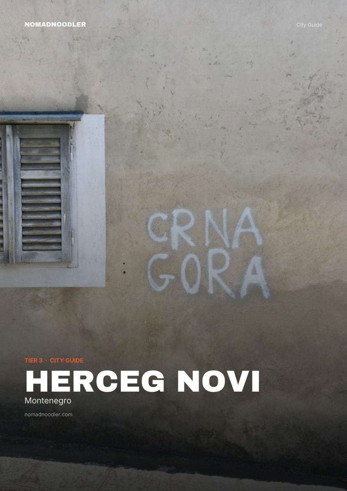 Herceg Novi City Guide cover