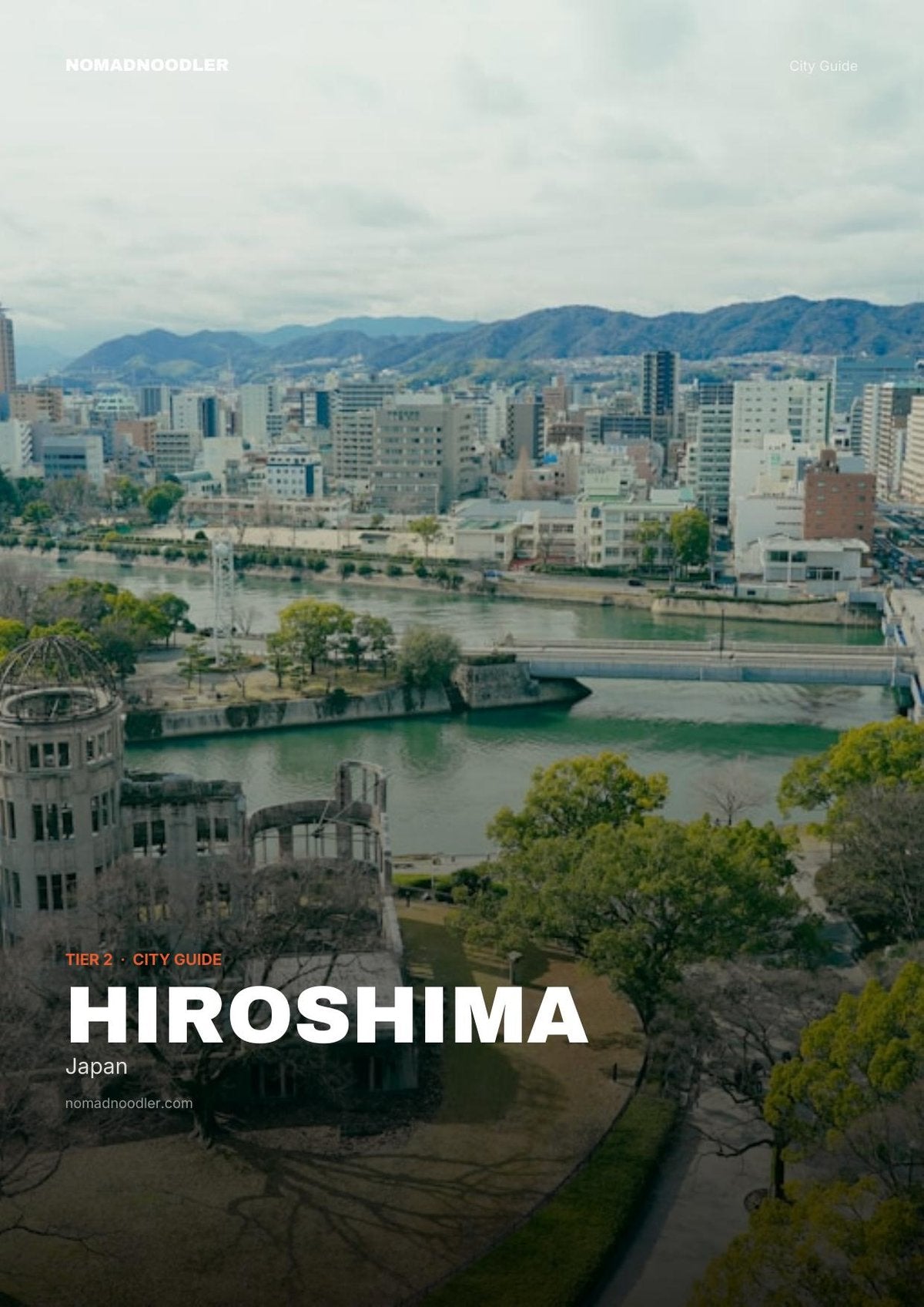 Hiroshima City Guide cover