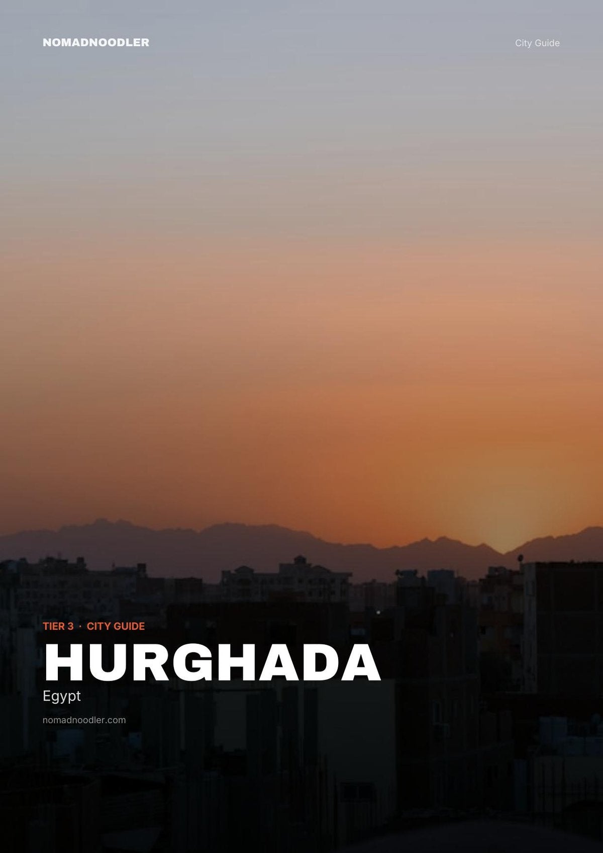 Hurghada City Guide cover