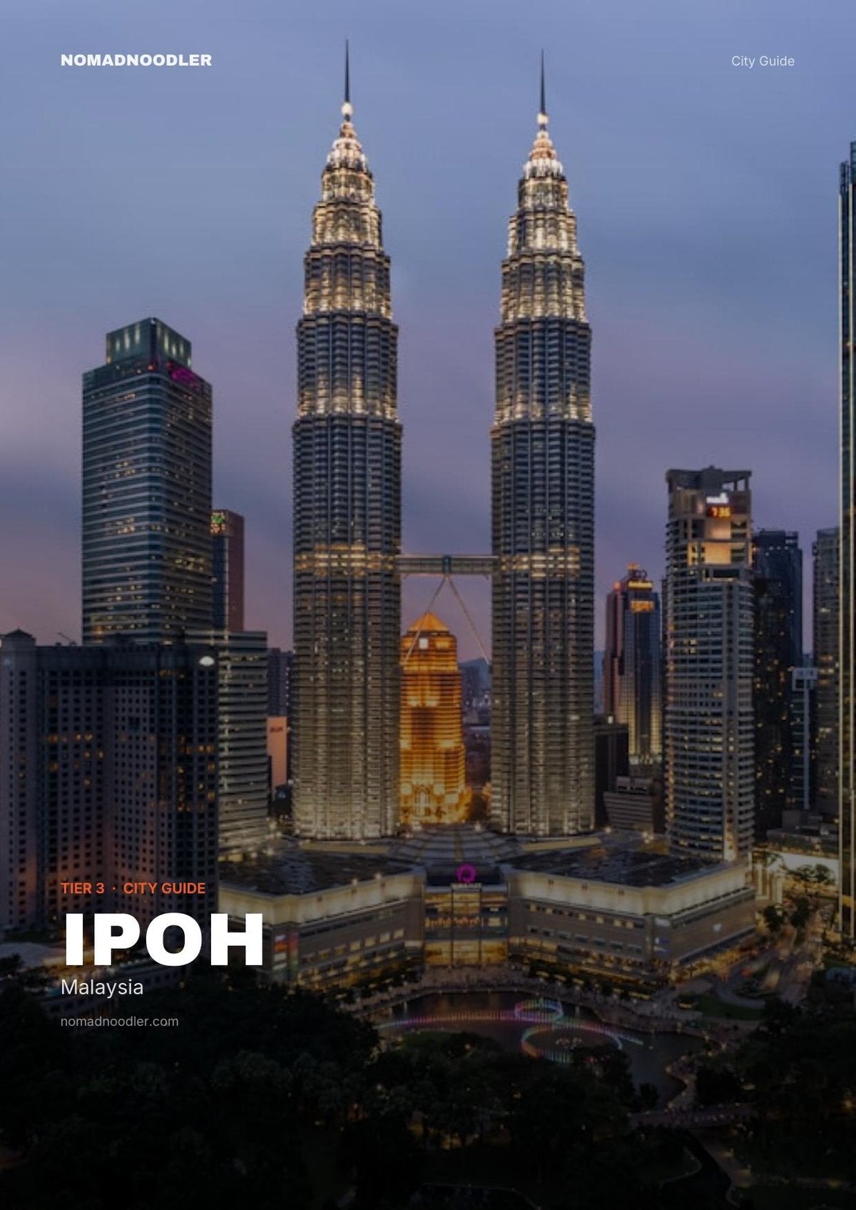 Ipoh City Guide cover