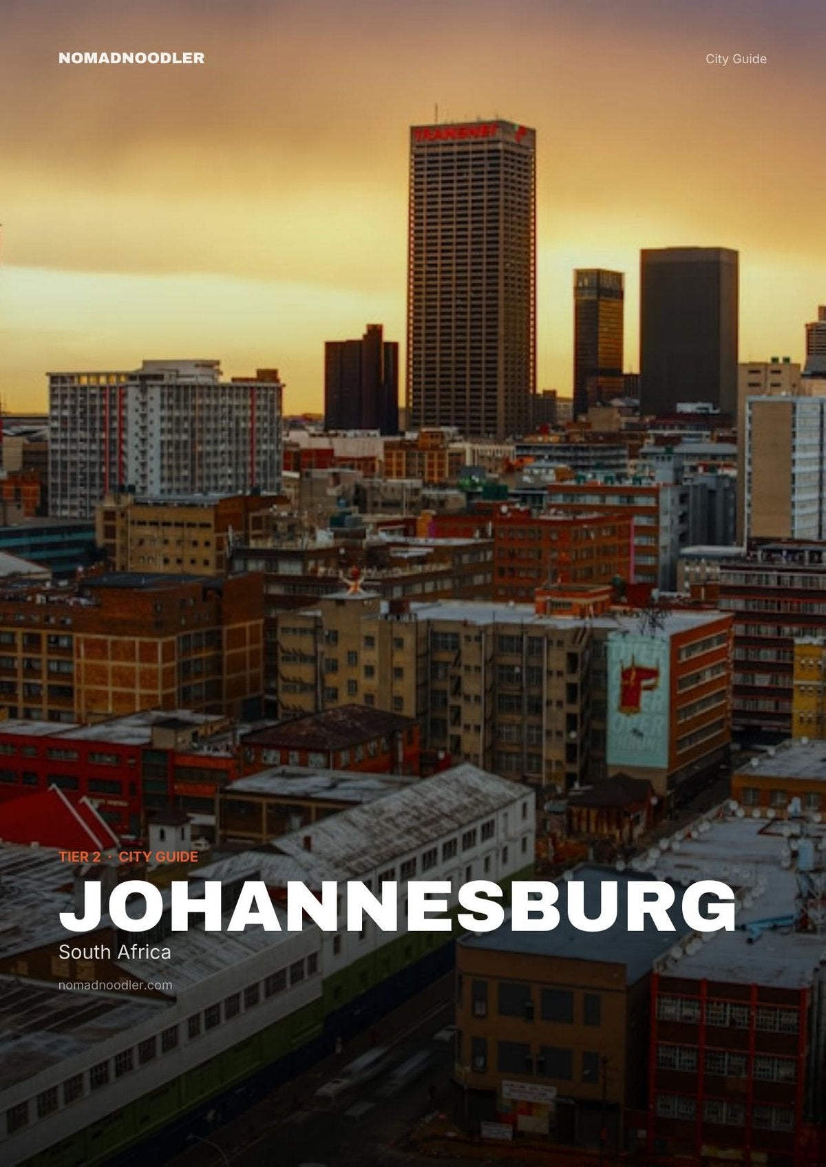 Johannesburg City Guide cover