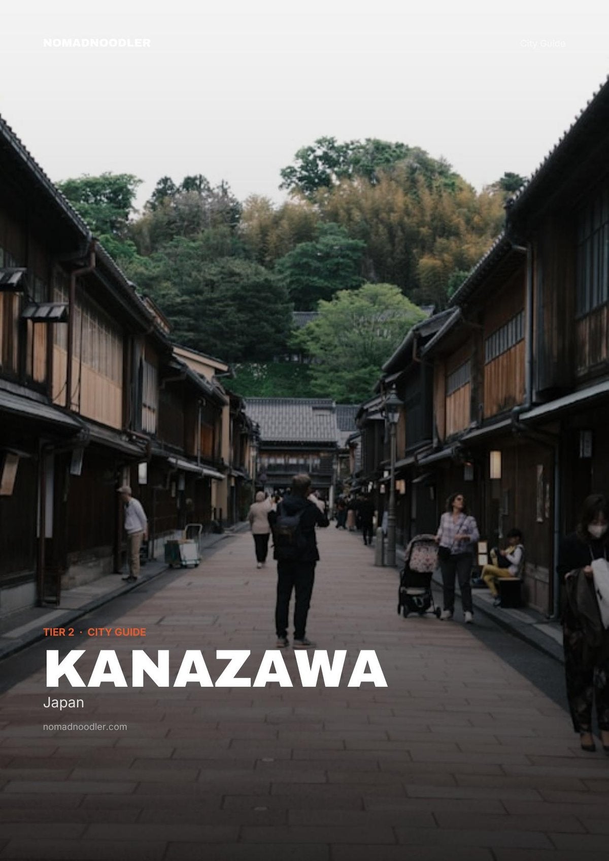 Kanazawa City Guide cover