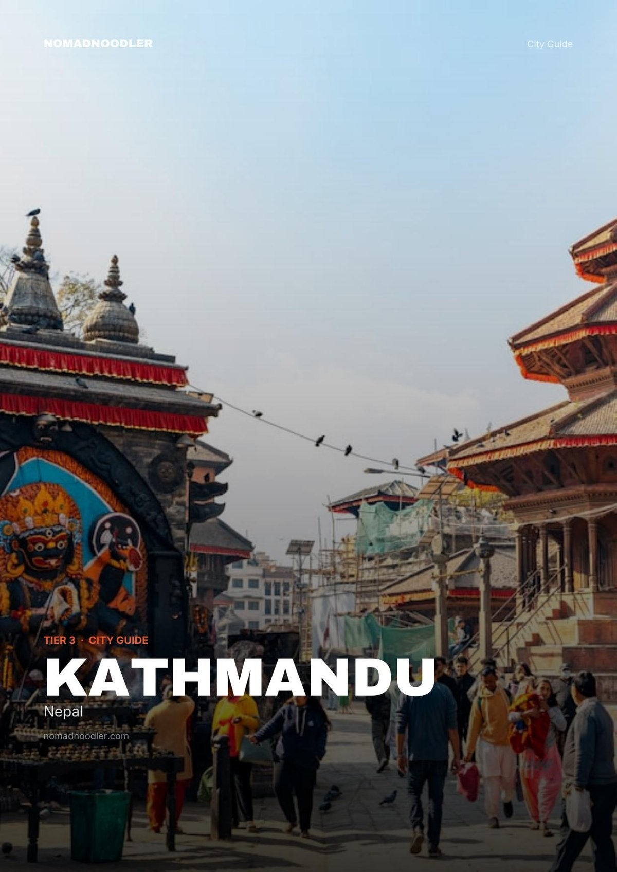 Kathmandu City Guide cover