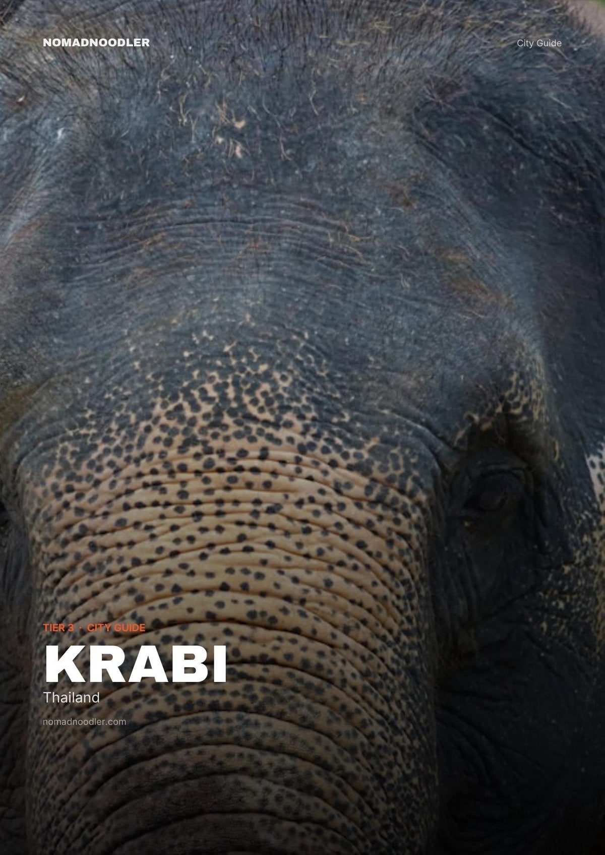 Krabi City Guide cover