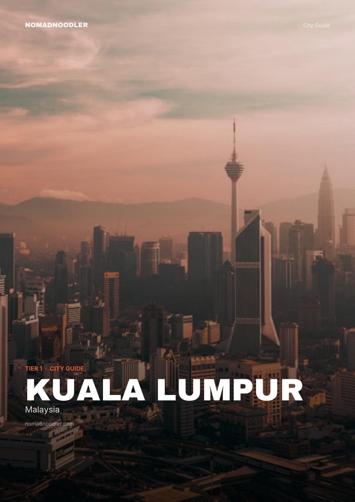 Kuala Lumpur City Guide cover