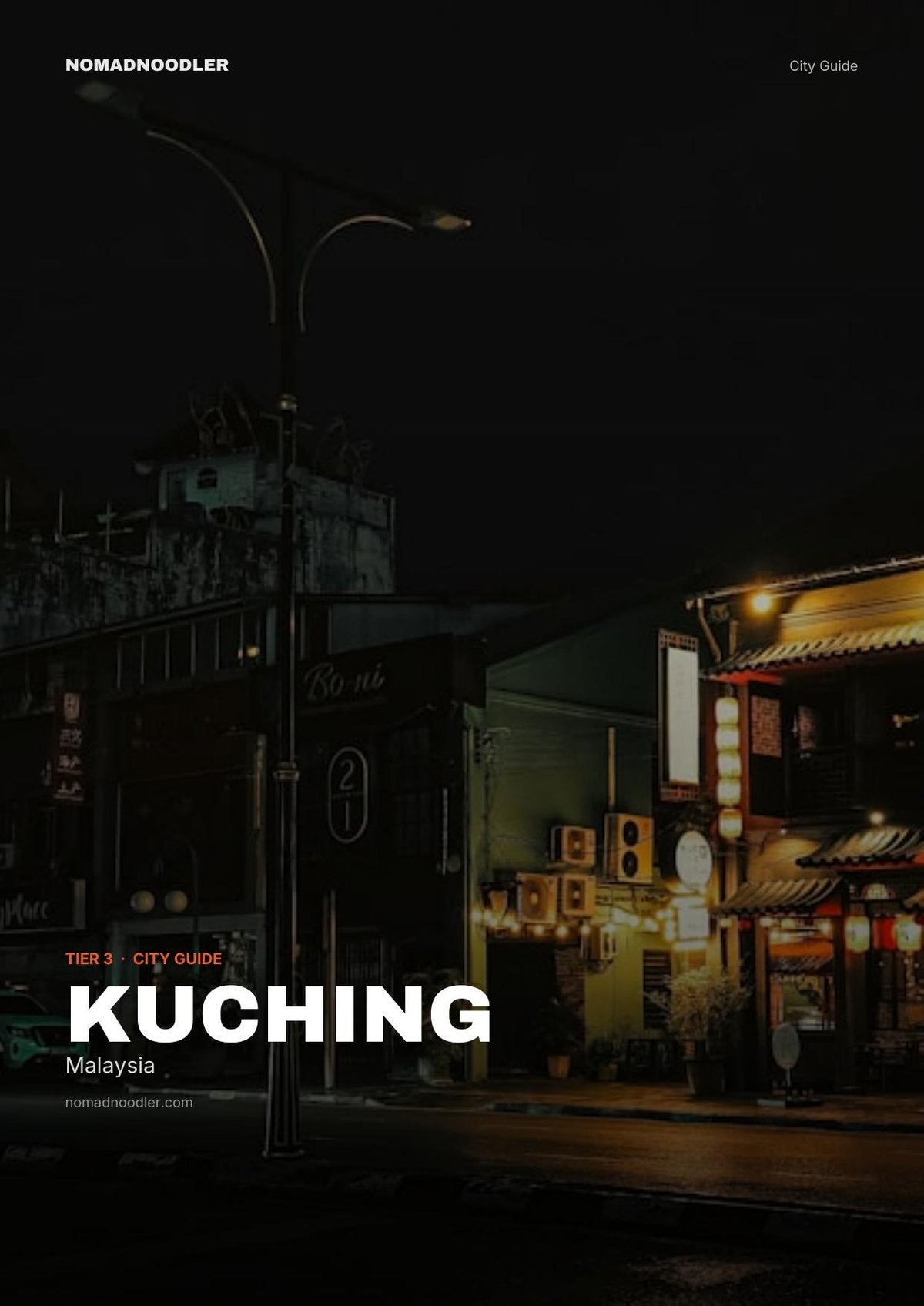 Kuching City Guide cover