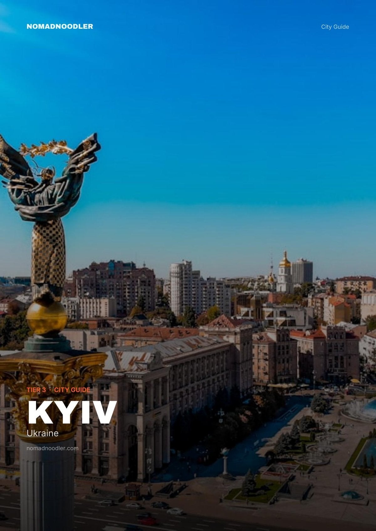 Kyiv City Guide cover
