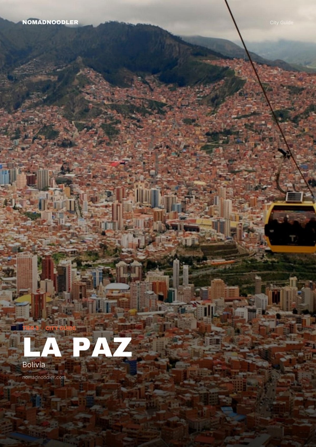 La Paz City Guide cover