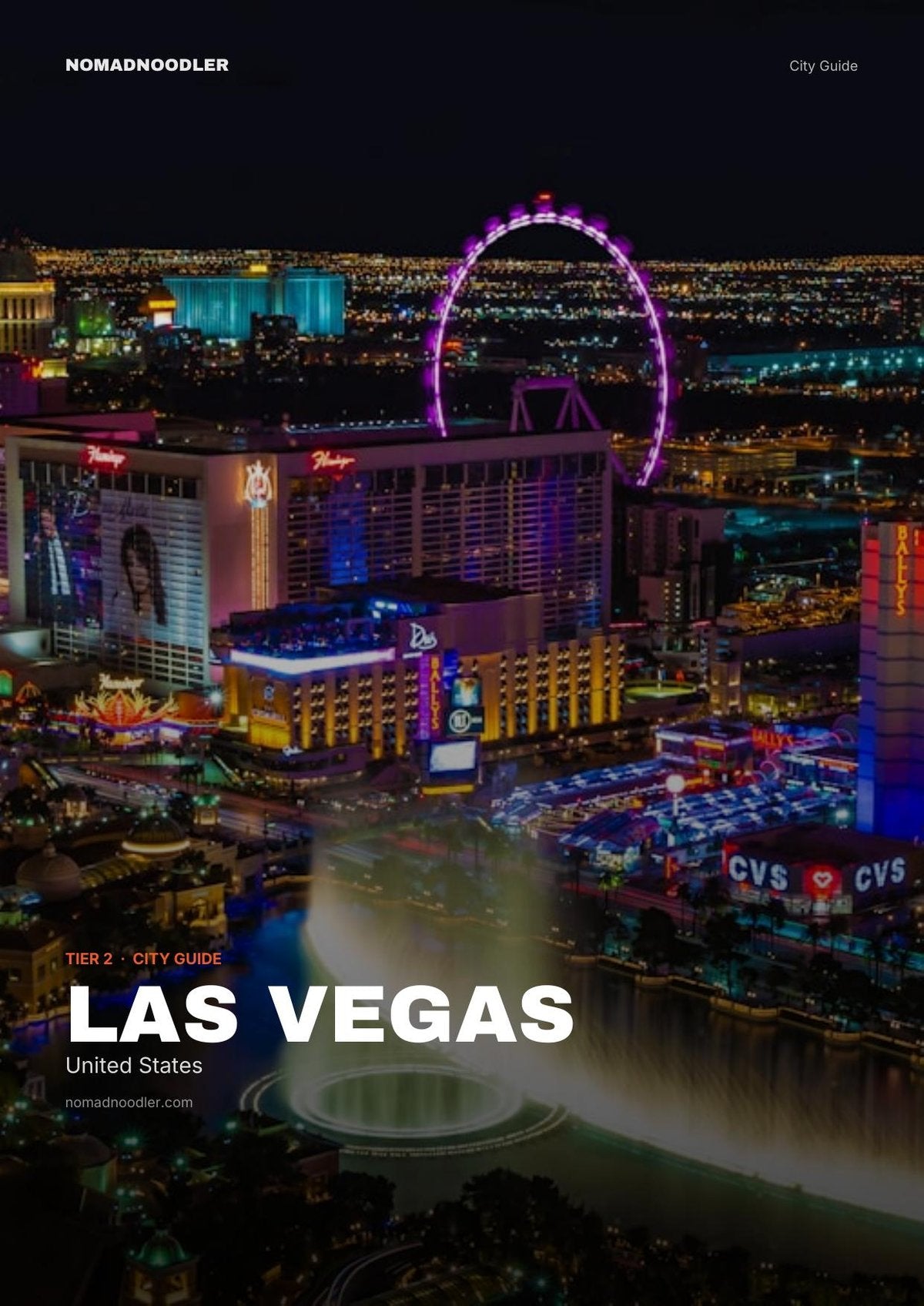 Las Vegas City Guide cover