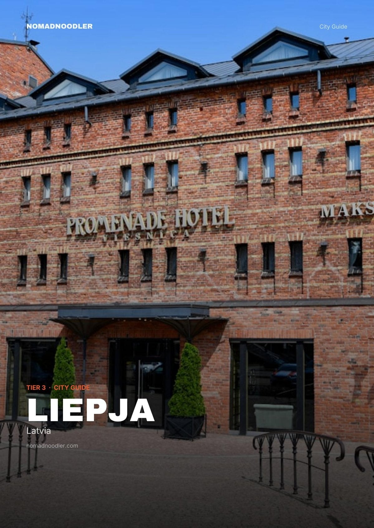 Liepāja City Guide cover