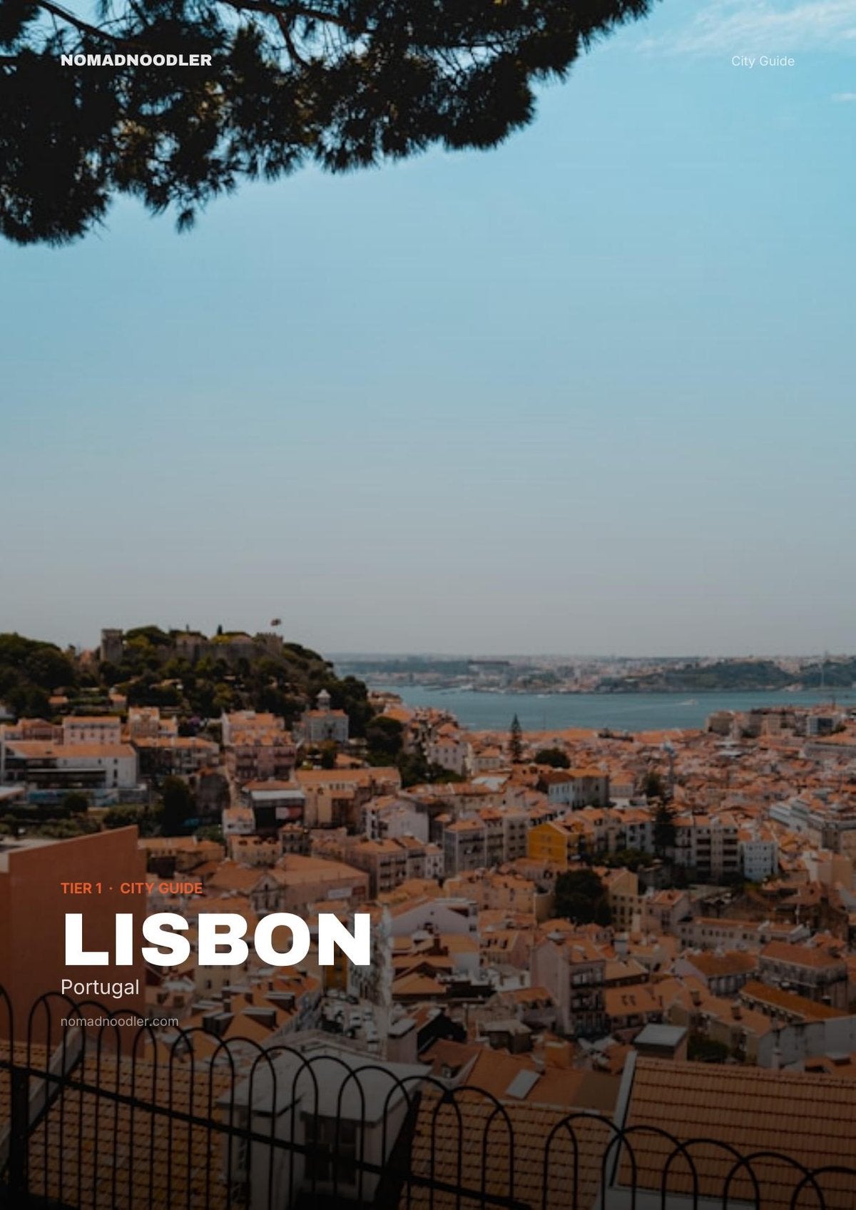Lisbon City Guide cover