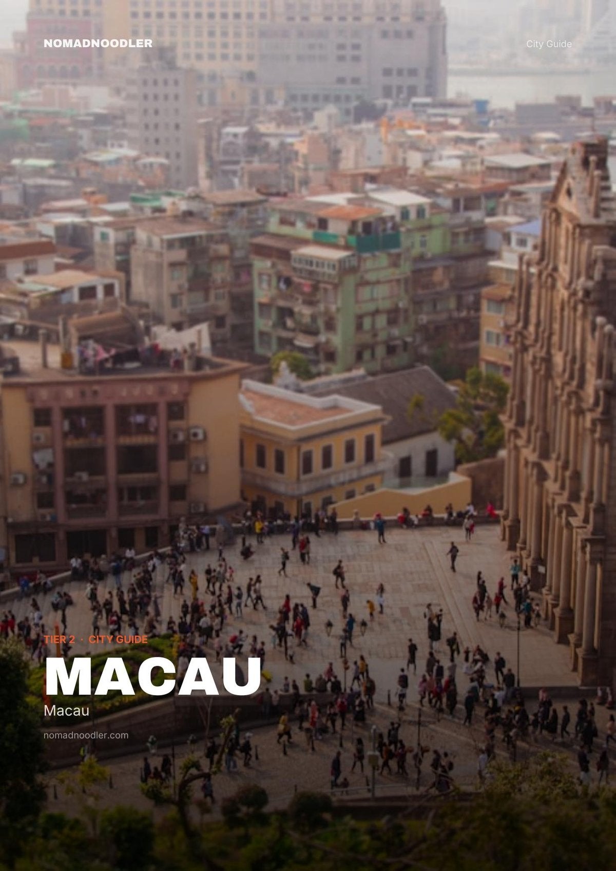 Macau City Guide cover