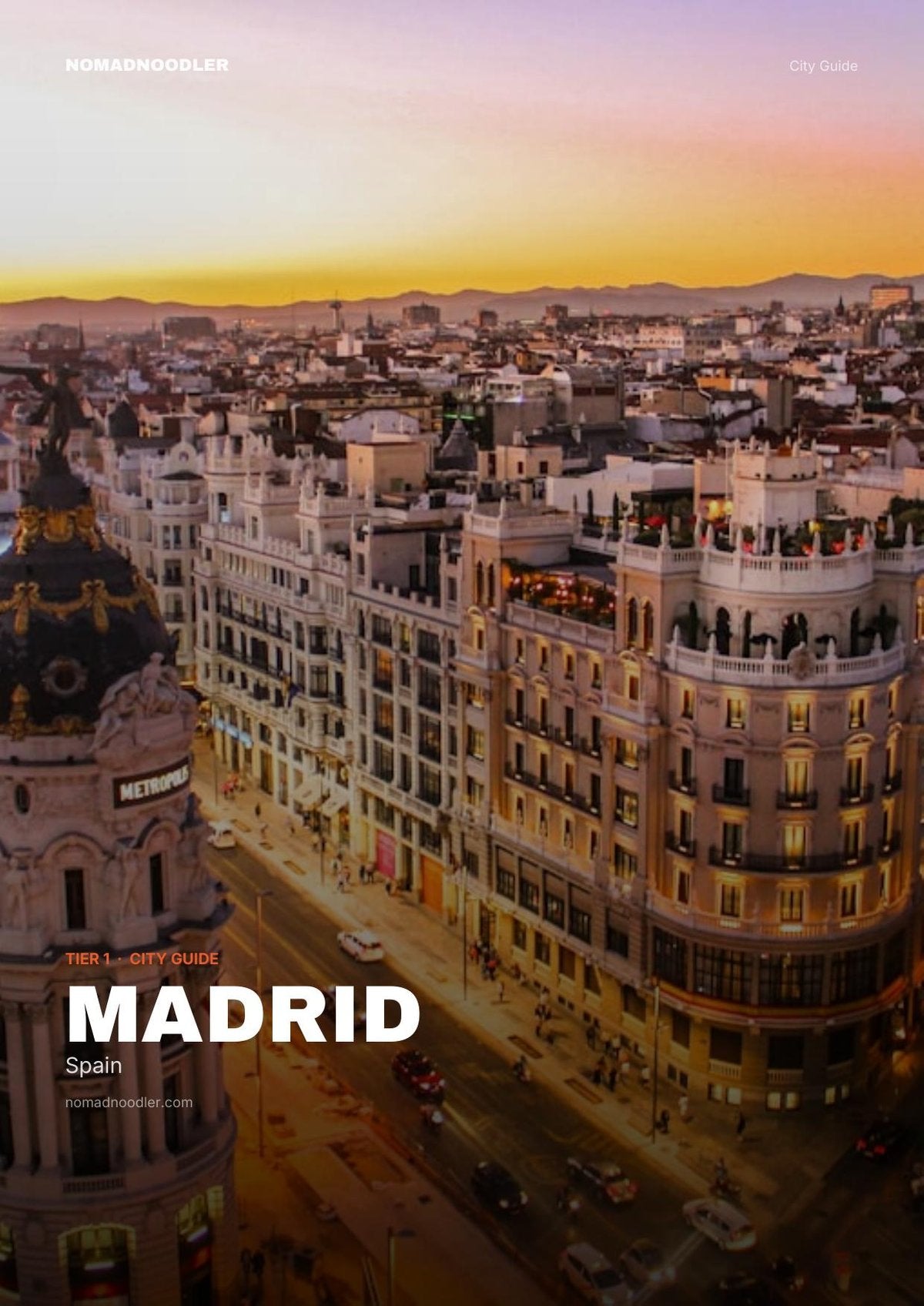 Madrid City Guide cover
