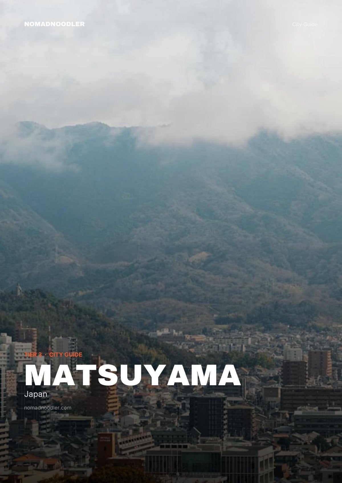 Matsuyama City Guide cover