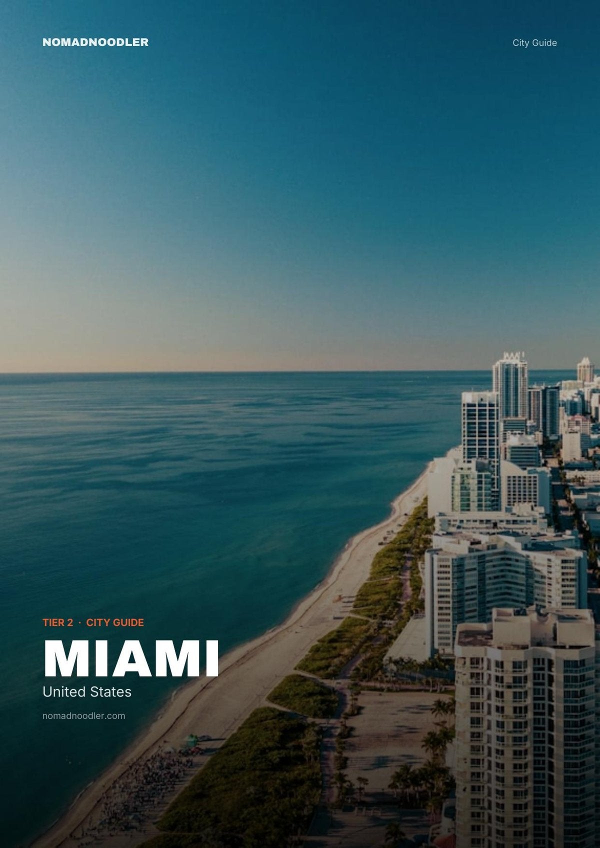 Miami City Guide cover