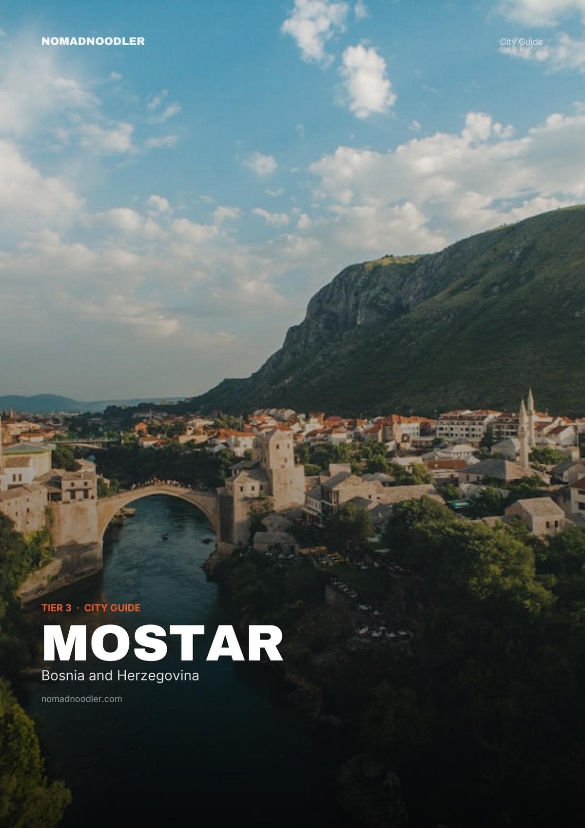 Mostar City Guide cover