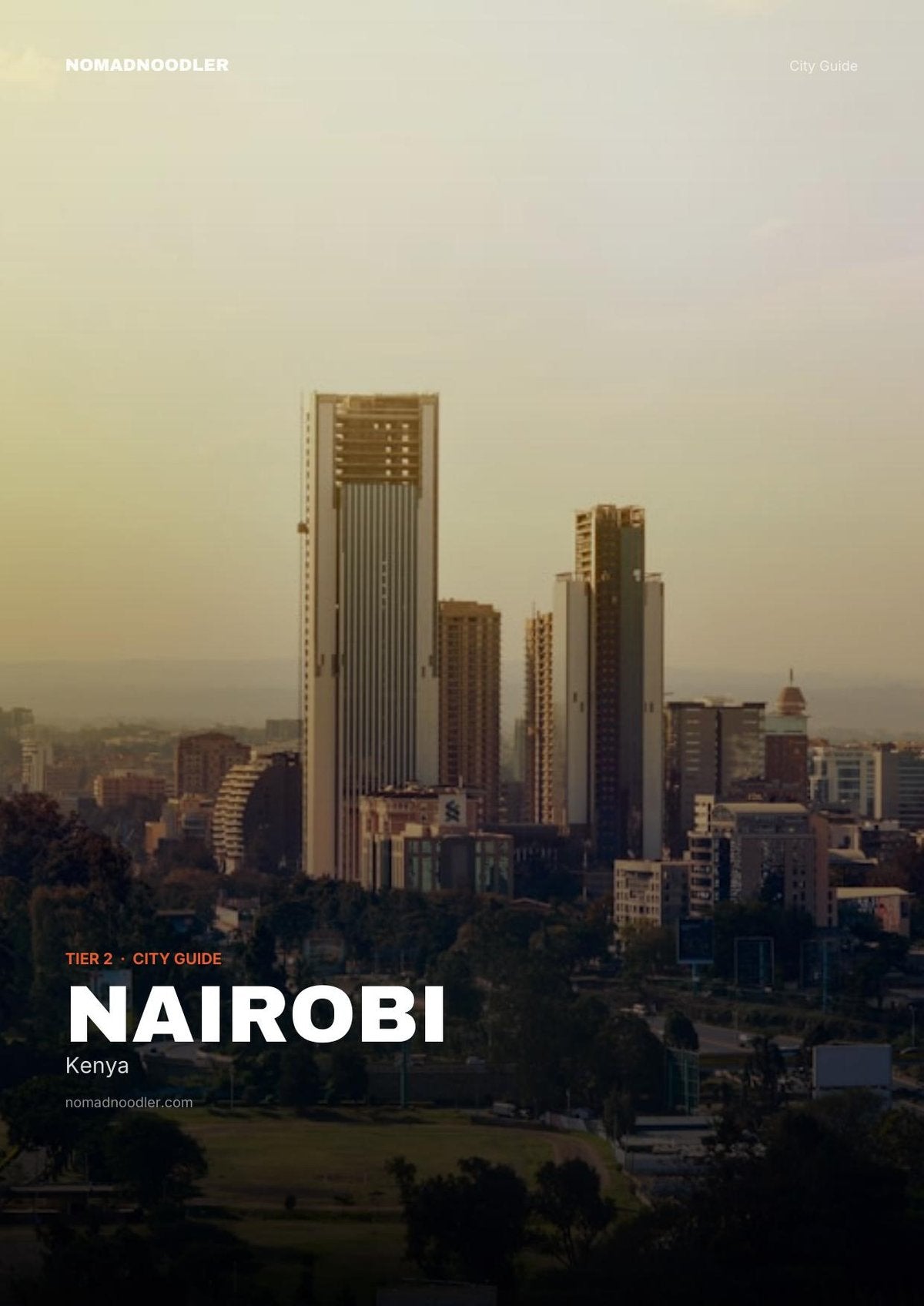 Nairobi City Guide cover