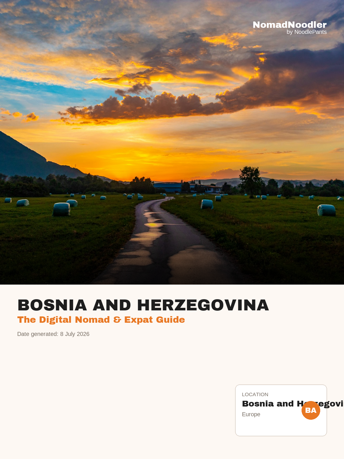 Bosnia and Herzegovina Digital Nomad & Expat Guide — NomadNoodler