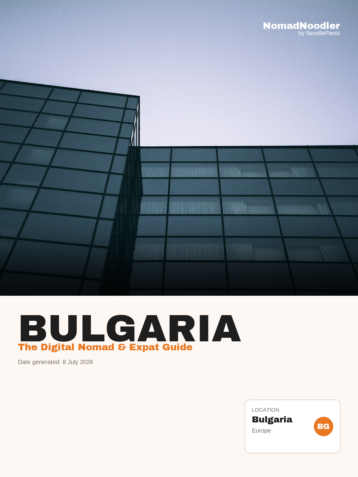 Bulgaria Digital Nomad & Expat Guide — NomadNoodler