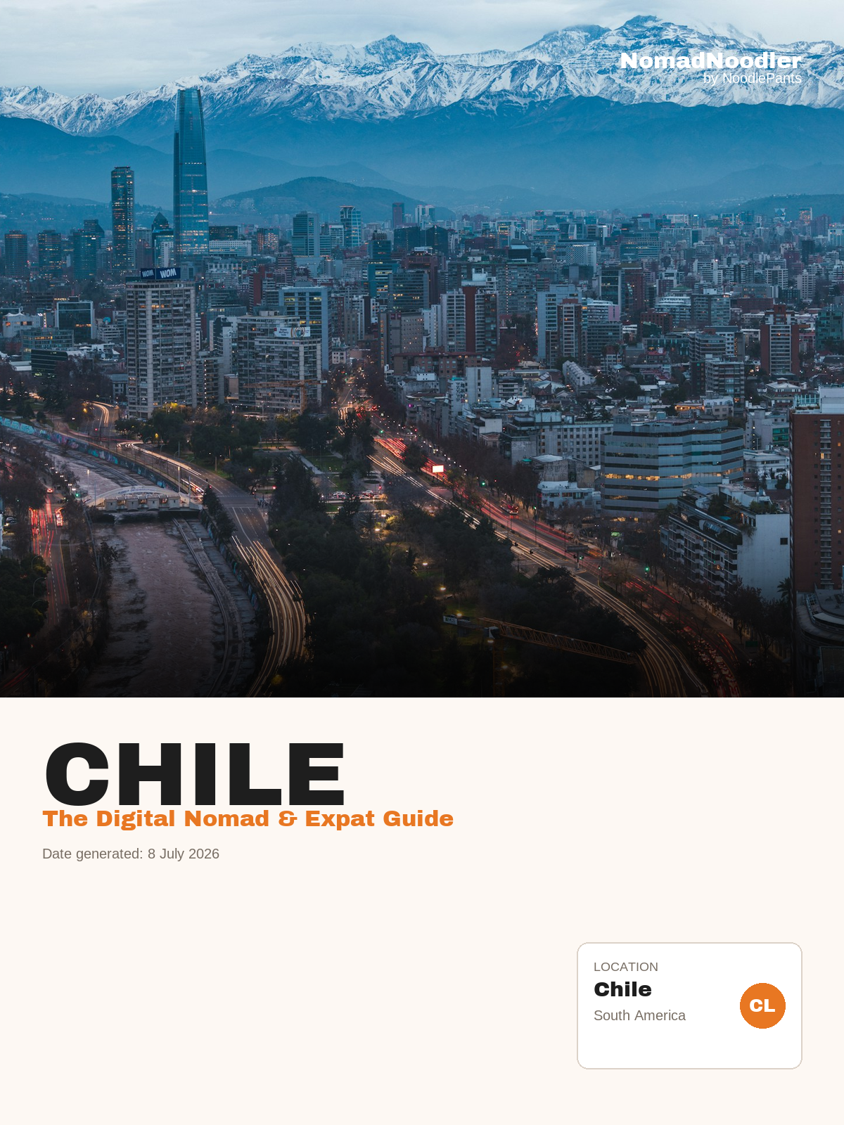 Chile Digital Nomad & Expat Guide — NomadNoodler