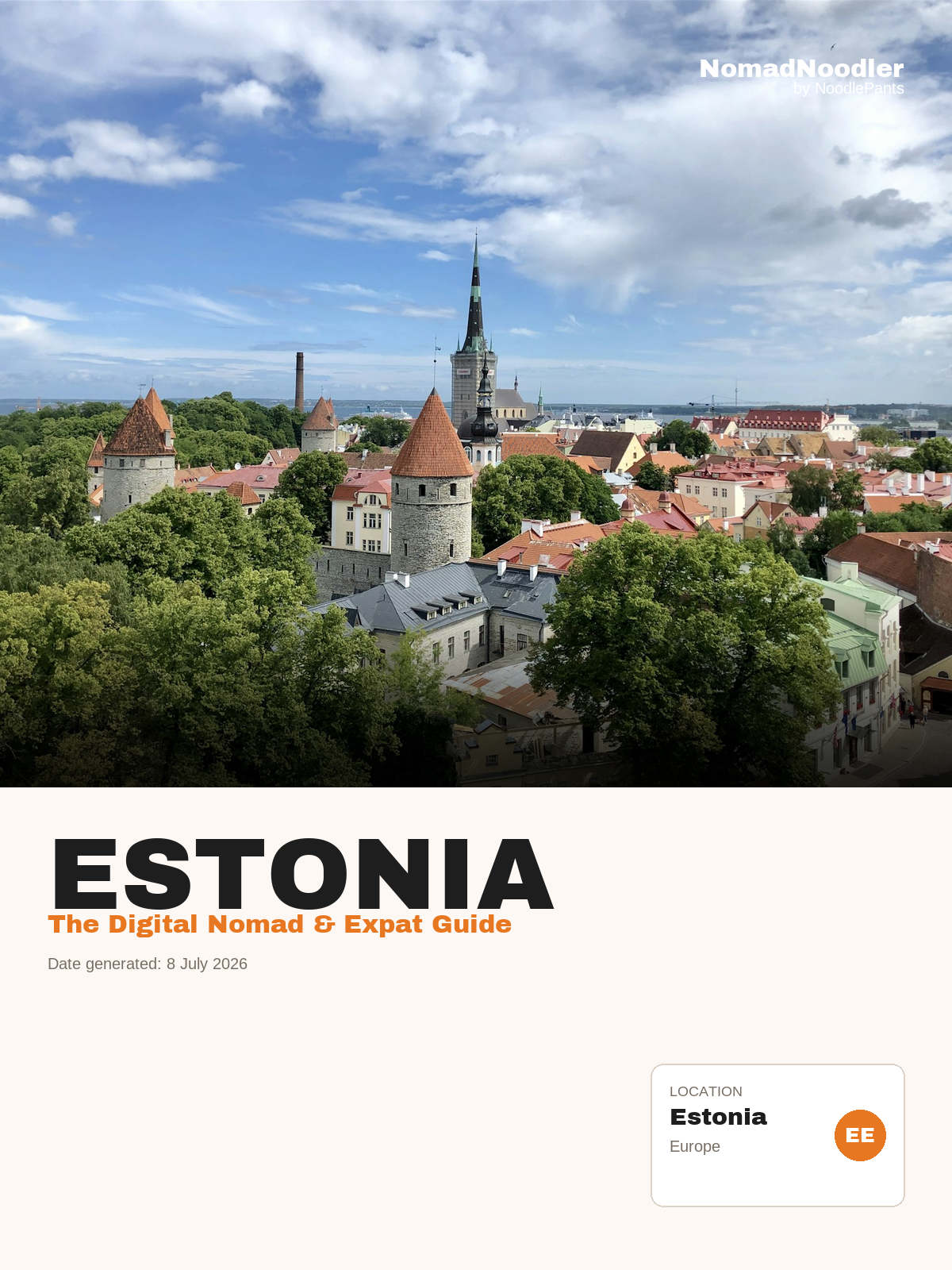Estonia Digital Nomad & Expat Guide — NomadNoodler