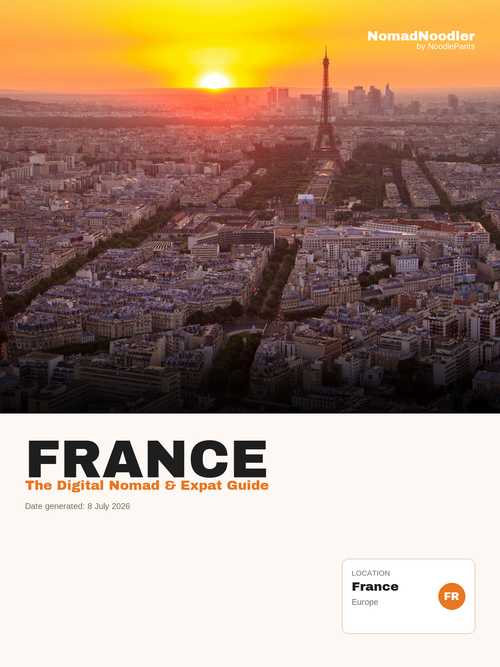 France Digital Nomad & Expat Guide — NomadNoodler