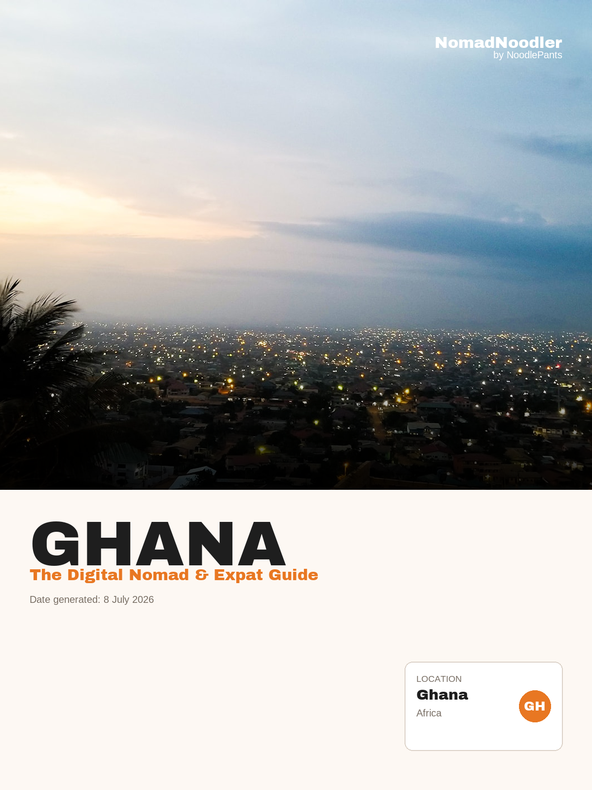 Ghana Digital Nomad & Expat Guide — NomadNoodler