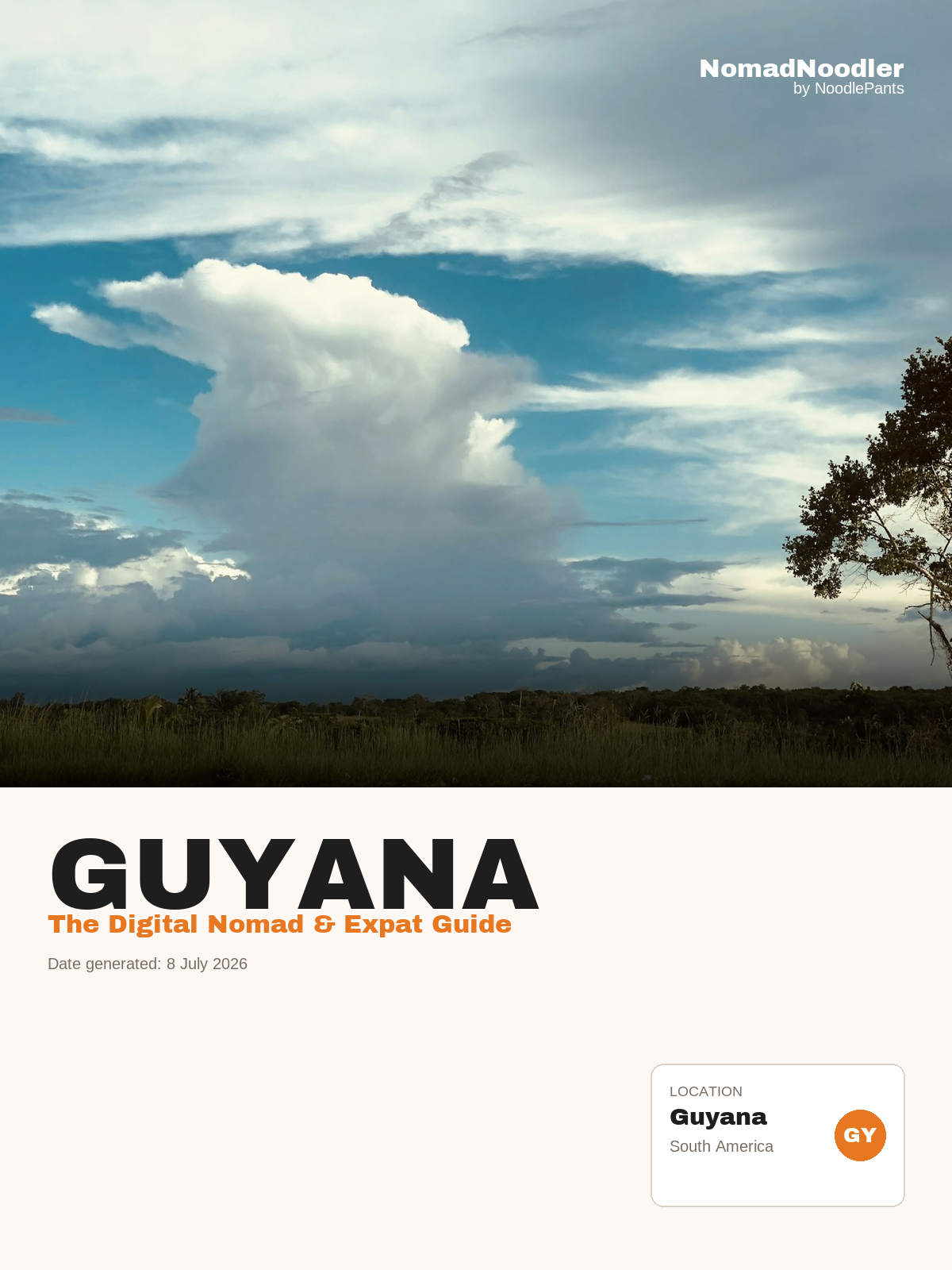 Guyana Digital Nomad & Expat Guide — NomadNoodler