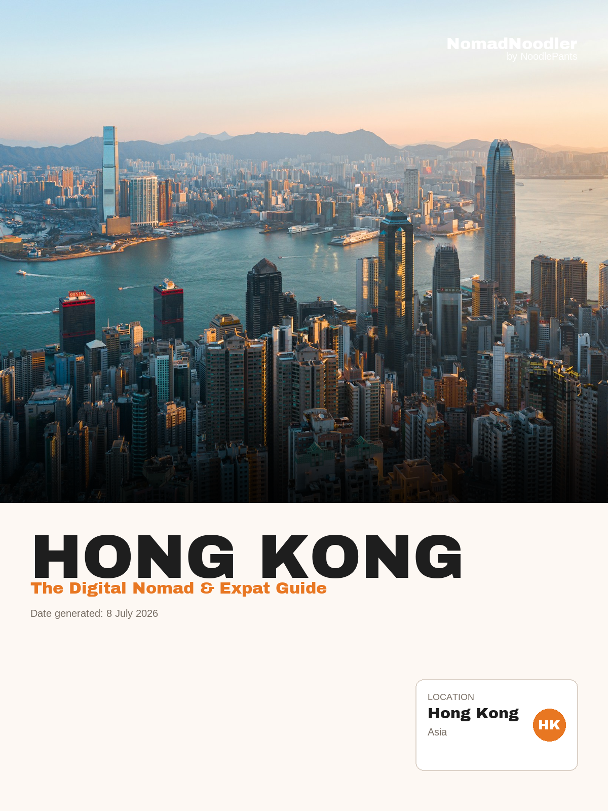 Hong Kong Digital Nomad & Expat Guide — NomadNoodler