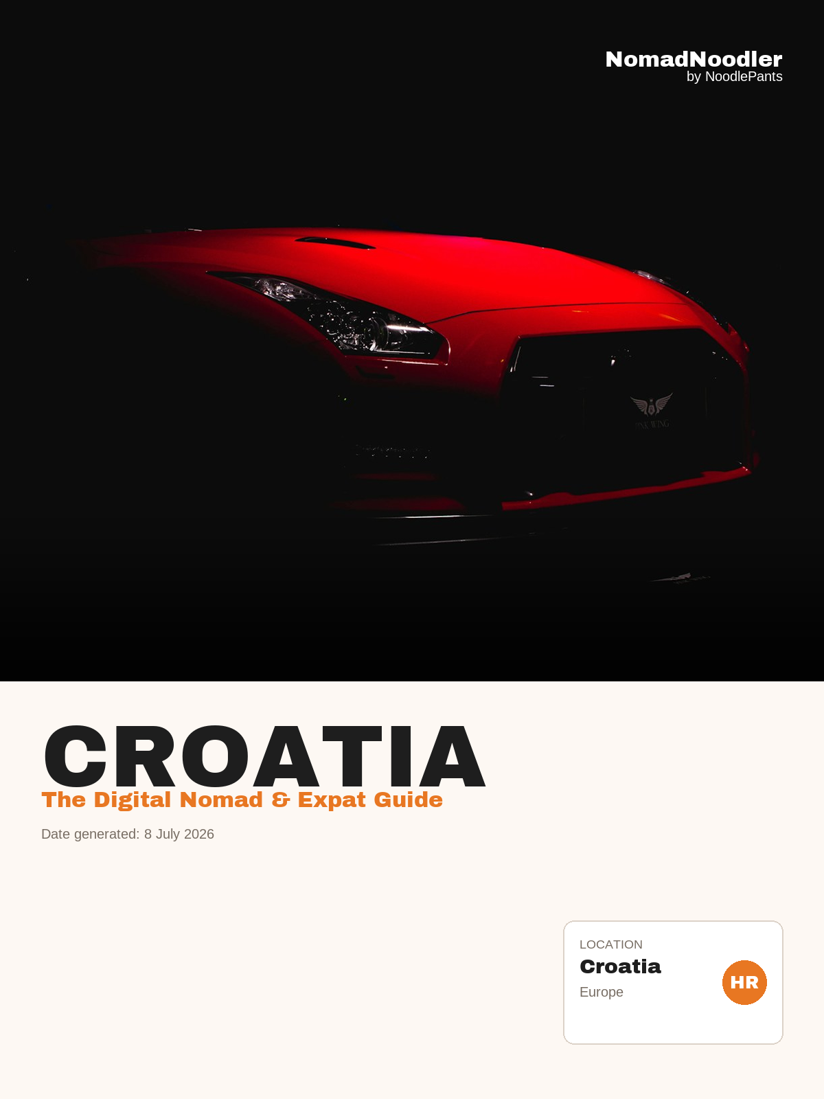 Croatia Digital Nomad & Expat Guide — NomadNoodler