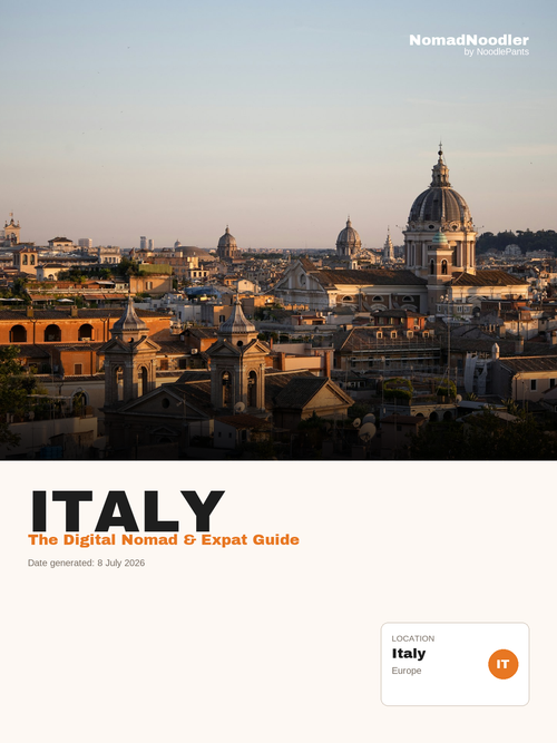 Italy Digital Nomad & Expat Guide — NomadNoodler