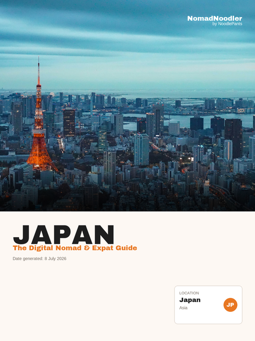 Japan Digital Nomad & Expat Guide — NomadNoodler