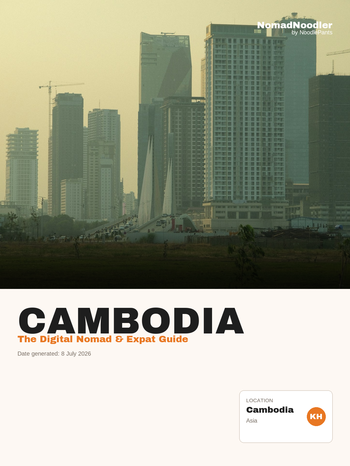 Cambodia Digital Nomad & Expat Guide — NomadNoodler