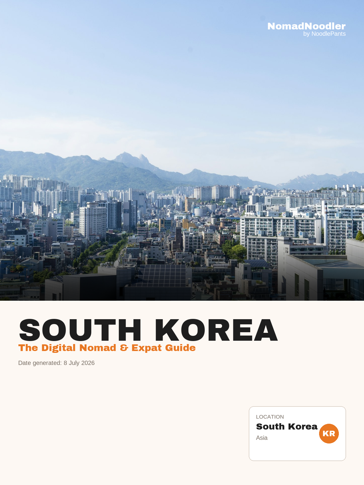 South Korea Digital Nomad & Expat Guide — NomadNoodler